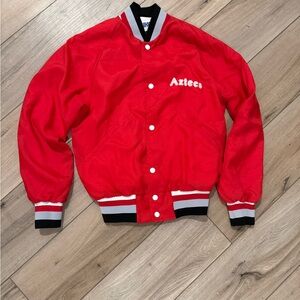 Vintage SDSU San Diego State University Bomber Varsity Jacket Windbreaker Small